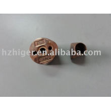 zinc die casting parts zamak parts copperplating machine parts